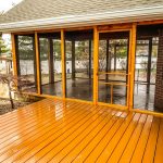 BGW Construction - Screened Porch after Trex Installation
