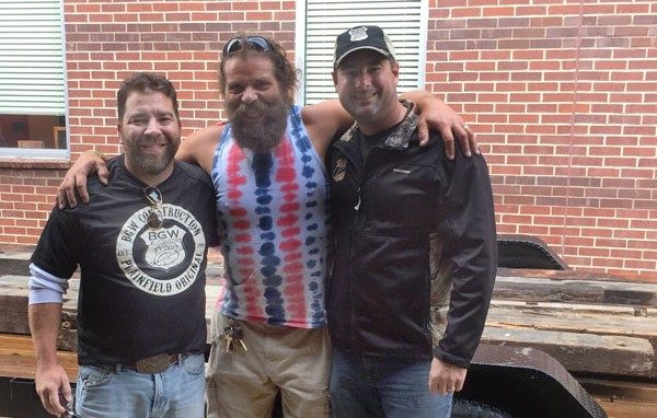 Bobby Williams, Rupert Boneham and Jason Schoeff.