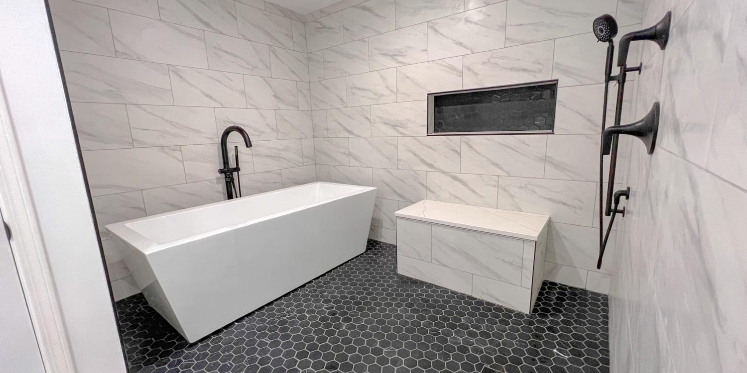 Wet Room Bathroom Renovation Transformation - BGW Construction